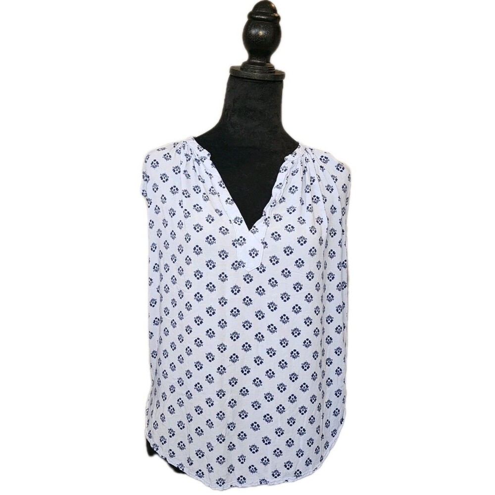 L.O.G.G. Label Of Graded Goods H&M Women's SZ 2 Lightweight Flowy Tanktop Summer